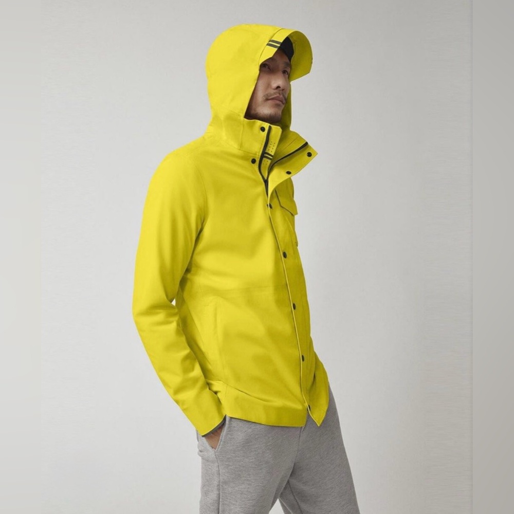 Canada Goose Nanaimo Windproof/Waterproof Jacket In Overboard Yellow - Picture 2 of 15